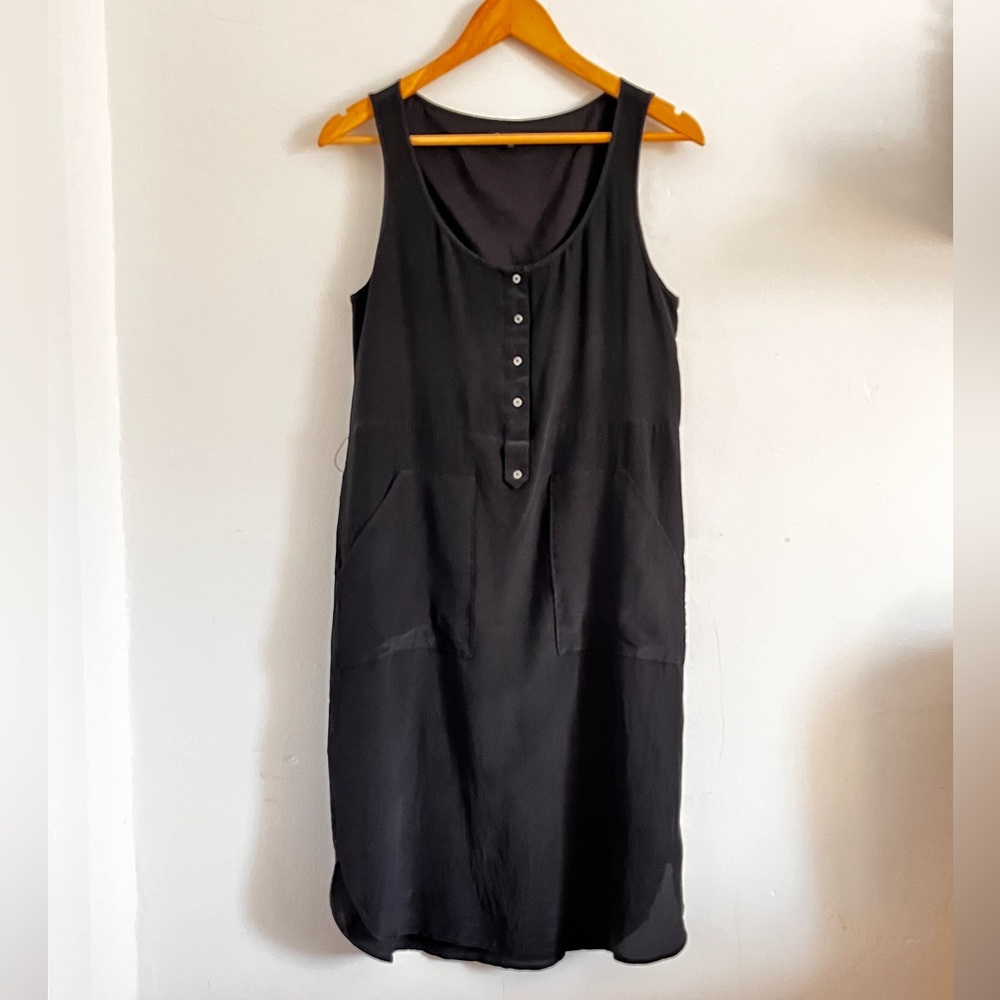 Black 100% silk Broadway & Broome dress
